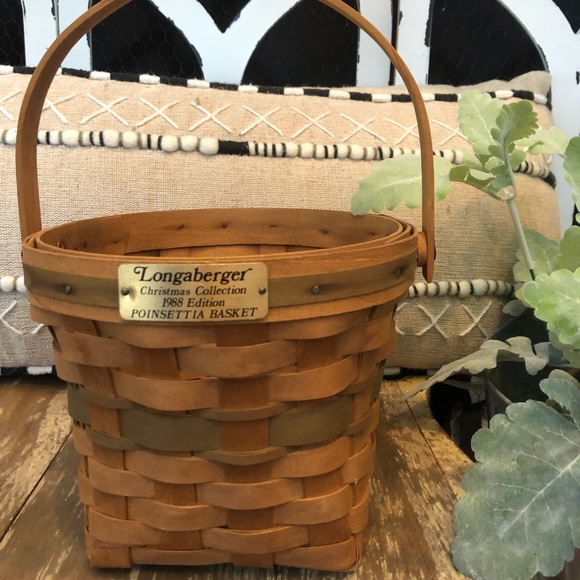 Longaberger Other - Longaberger Christmas collection poinsettia basket